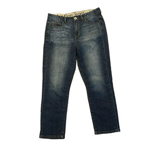 Calvin Klein Shape Capri Jean Size 8
